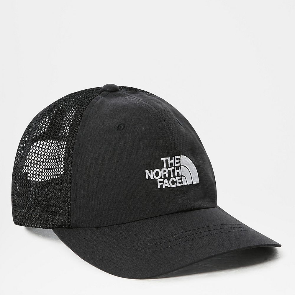 The North Face Caps Mens Australia - The North Face Horizon Mesh Black Running & Training (ADV-42083